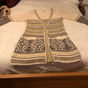 Free people long sweater